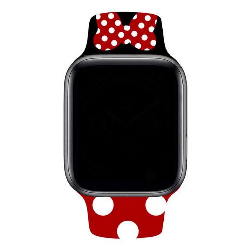 Silicone Band For Watch Series 6 5 4 3 2 1 Cartoon Mouse Frame Case For Iwatch 44mm 40mm 38mm 42mm Minnie Wristband Strap