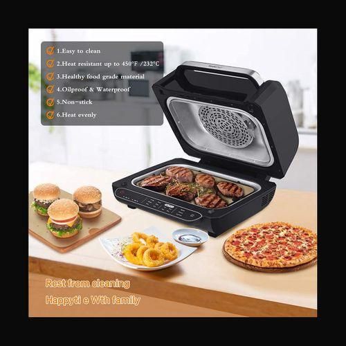 Disposable Air Fryer Parchment Paper, 100 PCS Perforated Rec