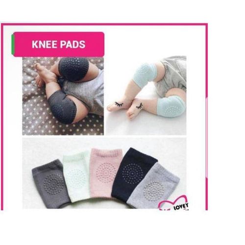 A Pair Of Baby Crawling Knee Pads-Grey