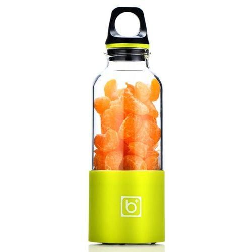 500Ml 2  Portable Blender Juicer Machine Mixer Electric Mini USB Food Processor Juicer Smoothie Blender Cup Green