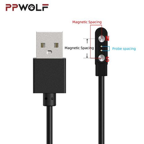 Ppwolf Magnetic Charging Cable Accessories Usb 2pin 4pin For