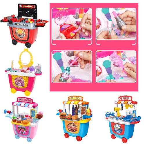Lovely Kids Role Play, Ice  Shop, Workbench, Dress Up Game, Toy