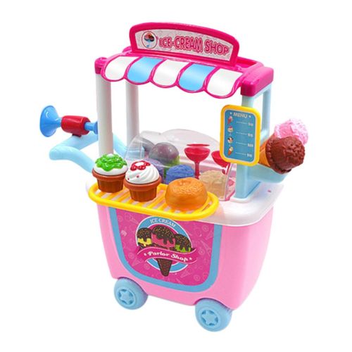 Lovely Kids Role Play, Ice  Shop, Workbench, Dress Up Game, Toy