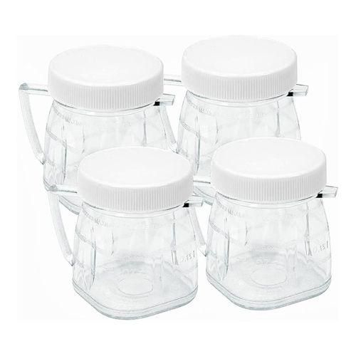 Repla cement Mini 1Cup Clear Plastic Jar, Fits for Oster Ble