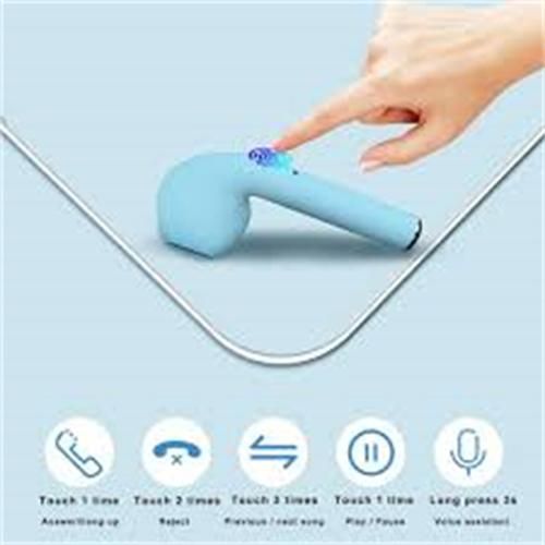 Bluetooth Headphones Touch Key Wireless Headphones Mini Earbuds