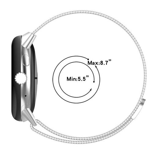 Milanese Loop For Google Pixel Watch 2/1 Band Metal Magnetic Strap For Google Pixel 2 Replacement Bracelet Accessories