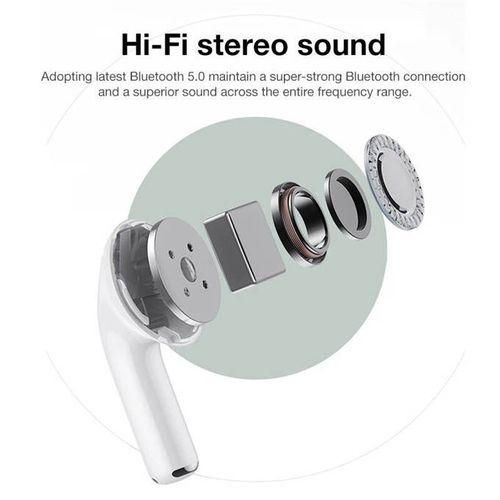 I12 Bluetooth 5.0 Touch Control Wireless Headphones