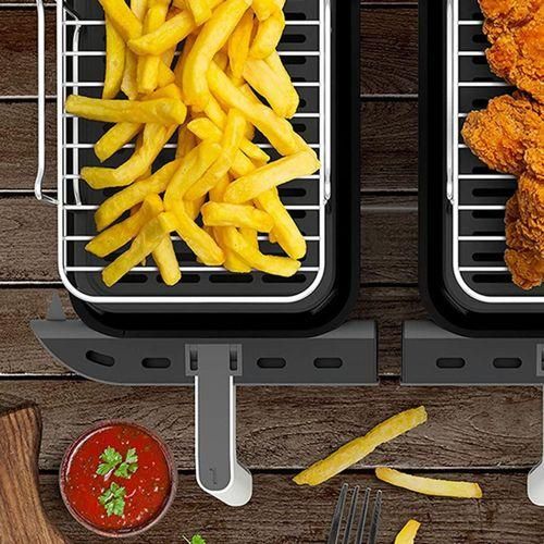 Air Fryer Rack for Double Basket Air Fryers, Air Fryer Accessories Dehydrator Rack Compatible for Ninja Foodi DZ201401