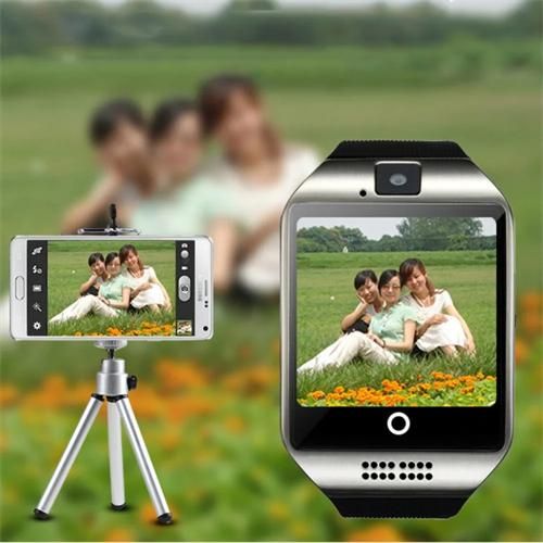 Full Touch HD Display Smart Watch Touch Screen Q18 Bluetooth Smart Watch with Camera/SIM Card Slot