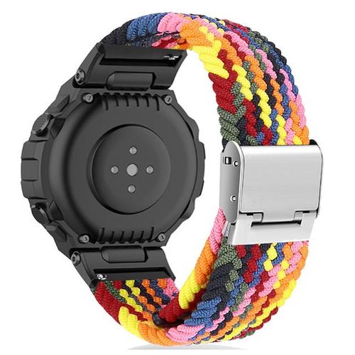 Elastic Nylon Strap For Amazfit T Rex Pro / T-Rex Woven Band Sport Bracelet Accessories Replacement