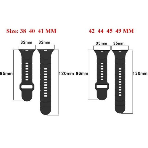 Mecha Strap For Watch Band 49mm 40mm 45mm 44mm 41mm 42mm 38mm Silicone Bracelet Iwatch Series Ultra 7 Se 3 5 6 8 Wirstband