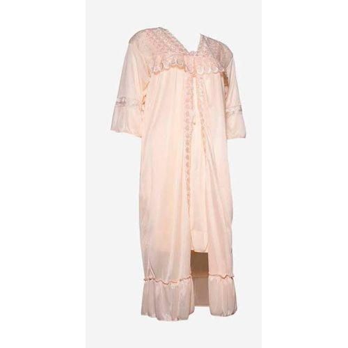 Ladies Night Dress With Floral Detail - Multidesign