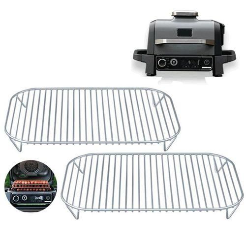 1PCS Stainless Oven Grill Rack Air Fryer Basket for Ninja Wo