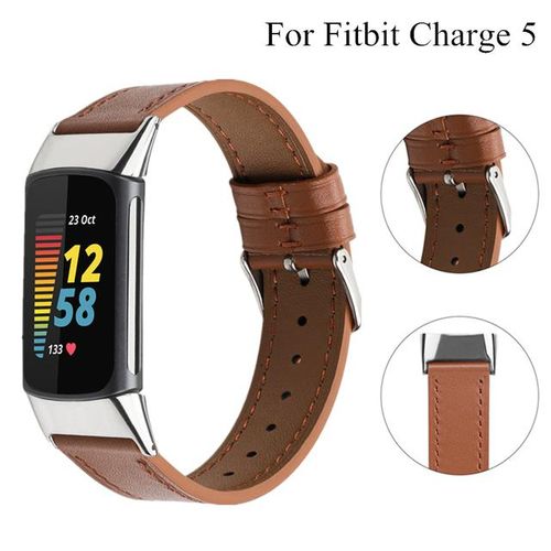 Strap For Fitbit Charge 5 / 6 Band Smart Fitness Bracelet Watch Band With Stainless Connector For Fitbit Charge6 5 Wrist
