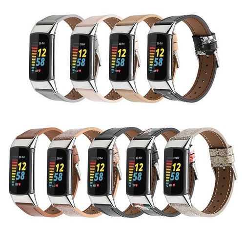 Strap For Fitbit Charge 5 / 6 Band Smart Fitness Bracelet Watch Band With Stainless Connector For Fitbit Charge6 5 Wrist