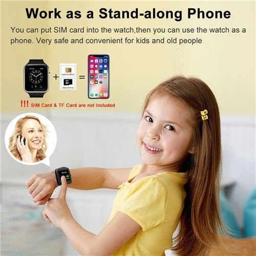 Curved Screen Smart Watch SIM Card Camera Video Fitness