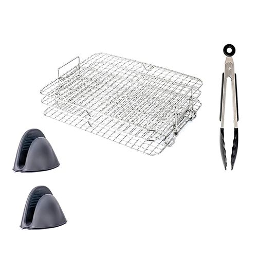 Air Fryer Rack for Foodi Grill XL Air Fryer, Multi-Layer Deh