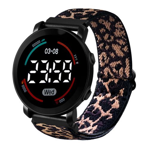 Kids LED Digital Watch Round Dial Waterproof Sports