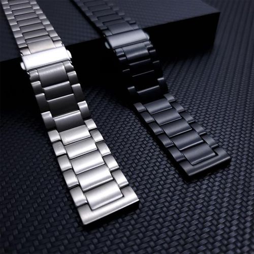 For Samsung Galaxy Watch 3 Titanium Strap 45mm / 46mm Gear S3 Smartwatch Band Watchband Metal Bracelet