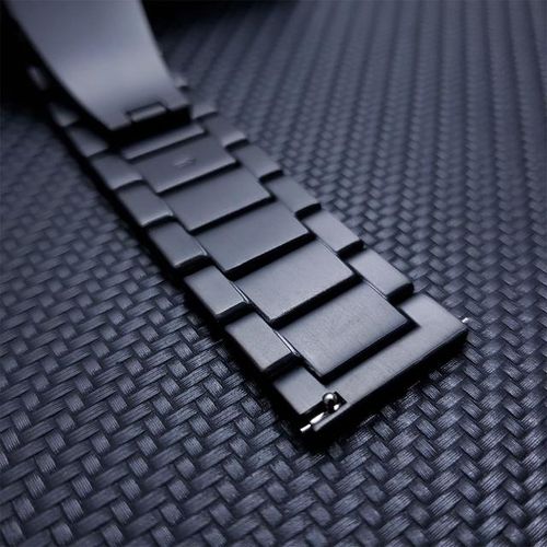 For Samsung Galaxy Watch 3 Titanium Strap 45mm / 46mm Gear S3 Smartwatch Band Watchband Metal Bracelet
