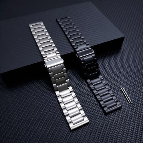 For Samsung Galaxy Watch 3 Titanium Strap 45mm / 46mm Gear S3 Smartwatch Band Watchband Metal Bracelet