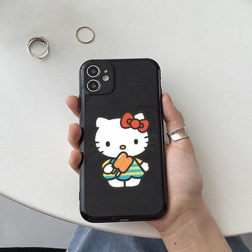 Hello Kitty For Iphone13 Black Case For Iphone13 Promax 12 Pro 11 11pro 12 12promax 13pro Xr 11promax Xsmax 78cartoon Phone Case