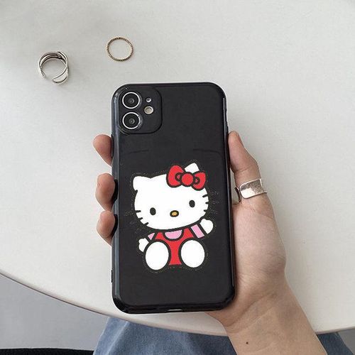 Hello Kitty For Iphone13 Black Case For Iphone13 Promax 12 Pro 11 11pro 12 12promax 13pro Xr 11promax Xsmax 78cartoon Phone Case