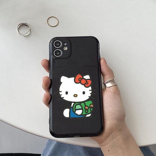 Hello Kitty For Iphone13 Black Case For Iphone13 Promax 12 Pro 11 11pro 12 12promax 13pro Xr 11promax Xsmax 78cartoon Phone Case