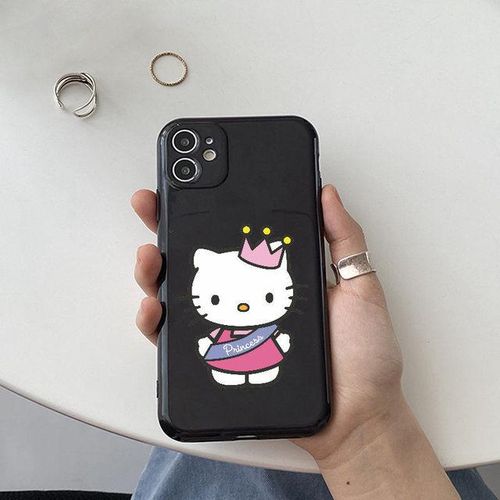 Hello Kitty For Iphone13 Black Case For Iphone13 Promax 12 Pro 11 11pro 12 12promax 13pro Xr 11promax Xsmax 78cartoon Phone Case
