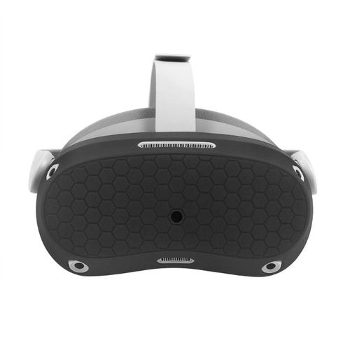 Silicone Face Cover Headset Protective Shells Anti-Throw Cases for Pico 4 VR Headset Durable Silicone Sleeve Accessory