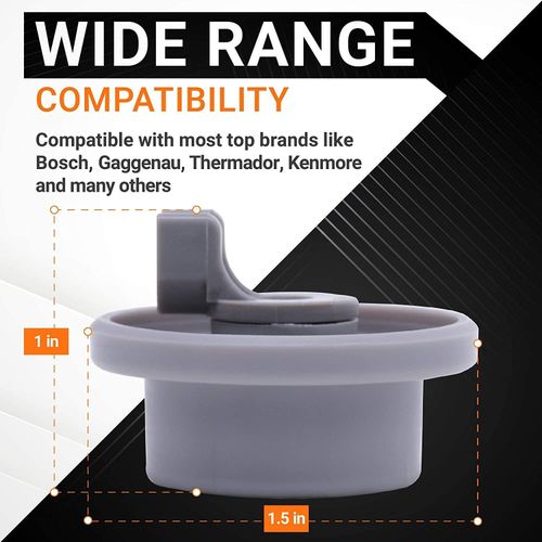 915 Generation 4Pack 165314 Dishwasher Lower Rack Wheel Repment Part Fit for & Dishwashers-Reps 420198 AP2802428