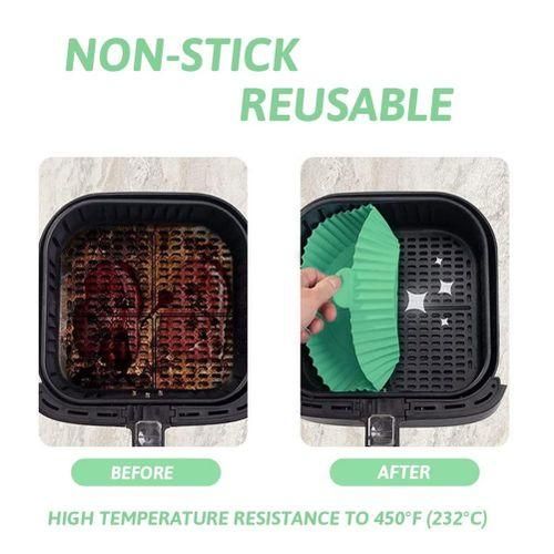 Air Fryer Linergood 10 Inch Reusable Silicone Air Fryer PotgoodNon