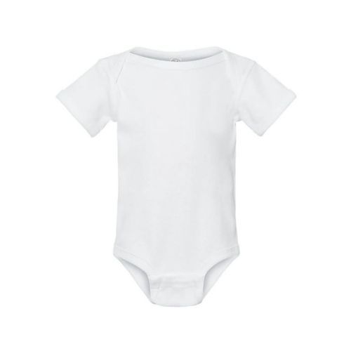 Other Set of Five Baby Body Suits: White