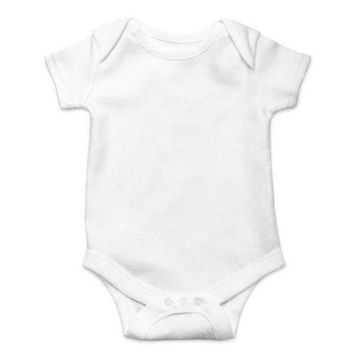 Other Set of Five Baby Body Suits: White