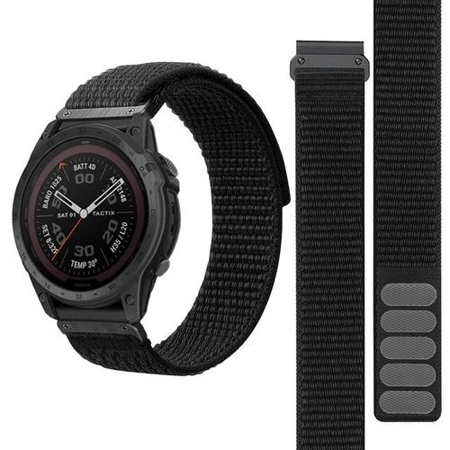26mm Nylon Quick Release Strap Wristband For Garmin Tactix 7 Pro/fenix 7x 6x Pro 5x Plus Delta 3 3hr Smart Watch Bracelet