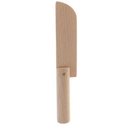 Natural Solid Wooden Kitchenware Utensils Cookware Kid Pretend Play
