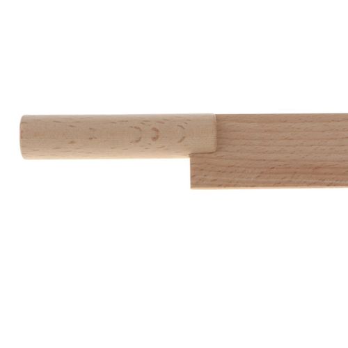 Natural Solid Wooden Kitchenware Utensils Cookware Kid Pretend Play