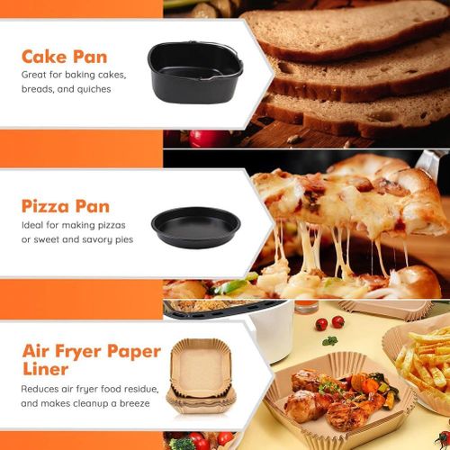 Square Air Fryer Accessories, for Instant Vortex Plus, 6.4L,