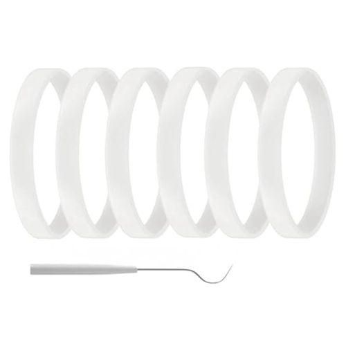 6Pack Gaskets Repgoodment Seal 3.94inch ORing Blender Repla