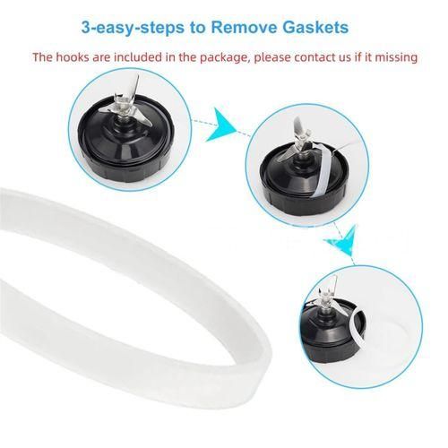 6Pack Gaskets Repgoodment Seal 3.94inch ORing Blender Repla