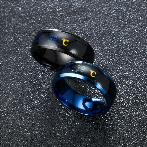 Smart Temperature Ring Automatic Colour Changing Ring Body Temperature Monitoring 2022new Accessories For Men And Women