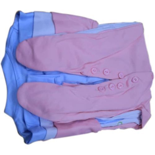 3 Pack of Baby Overalls -Blue,White,Pink