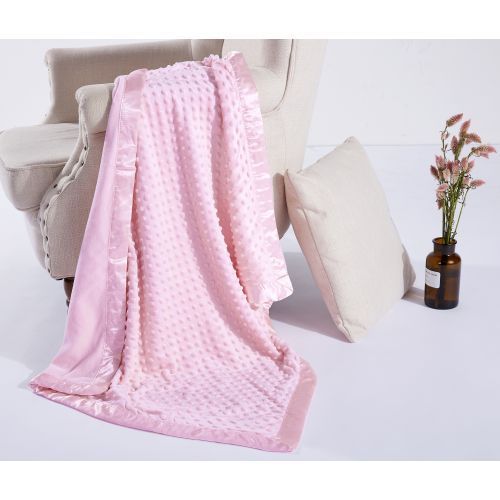 Baby's Soft and Comfortable Pink Throw Blanket - Pink