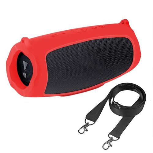 1x Silicone Protective Skin With Strap Sleeve Cover For -Jbl Charge 5 Bluetooth-Compatible Speaker K1kf