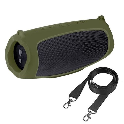 1x Silicone Protective Skin With Strap Sleeve Cover For -Jbl Charge 5 Bluetooth-Compatible Speaker K1kf