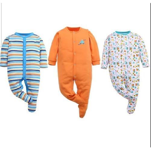 Baby & Mommy 3 Pack Boy Cotton Overalls - Multicolour