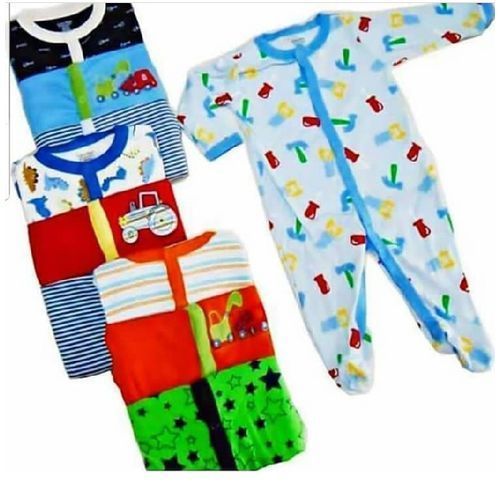 Baby & Mommy 3 Pack Boy Cotton Overalls - Multicolour