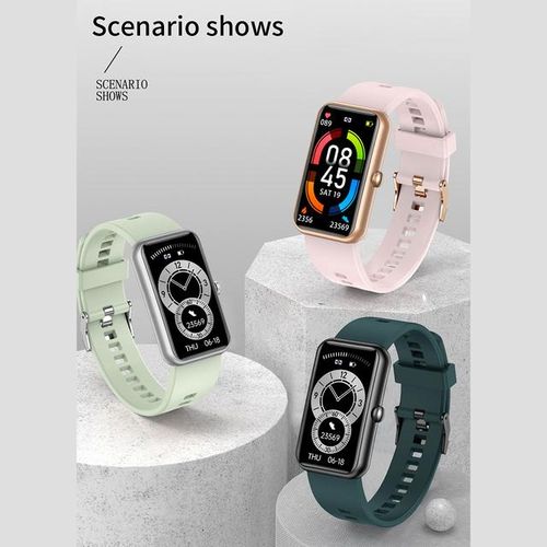 Smart Bracelet L16 1.45 Inch Bluetooth 5.0 Heart Rate Blood Pressure Waterproof Fitness Tracker Sports Bracelet For Ios Android