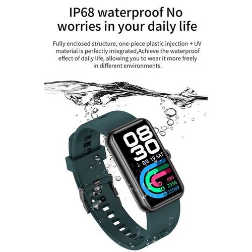 Smart Bracelet L16 1.45 Inch Bluetooth 5.0 Heart Rate Blood Pressure Waterproof Fitness Tracker Sports Bracelet For Ios Android