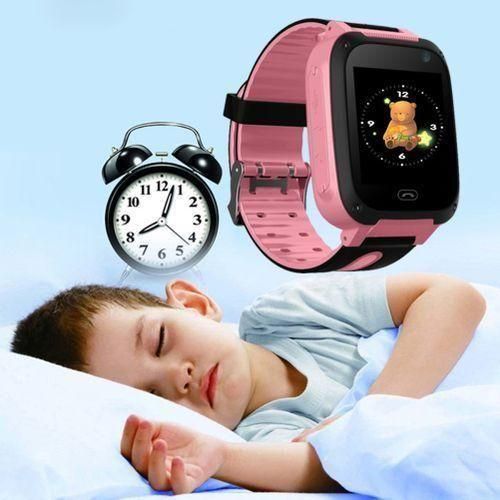 T8 Children Kids Waterproof Location Tracker Camera Smart Phone Wrist WatchBlue